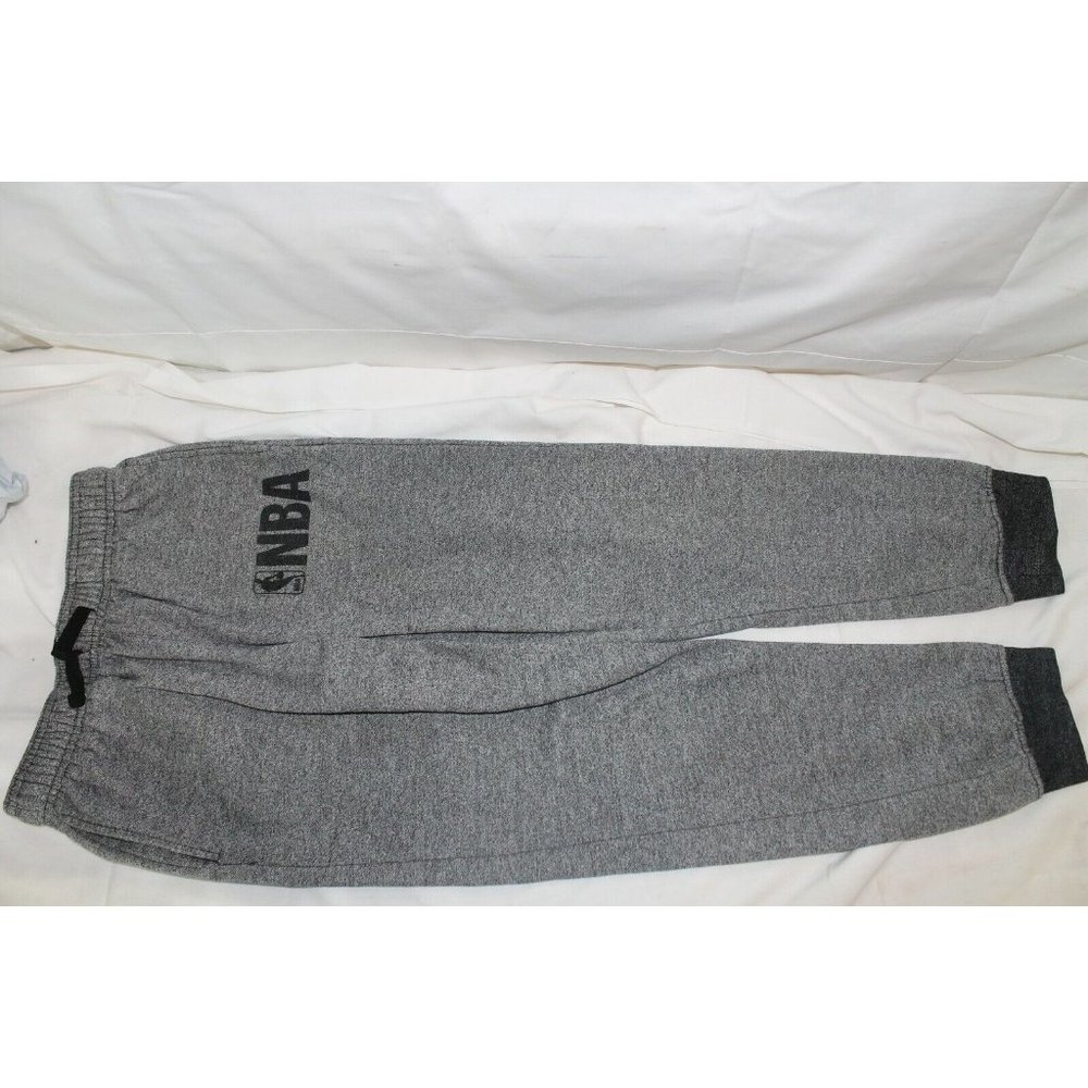 NBA Men's Basketball Jogger Sweat Pants Gray Size L (14-16) - Picture 1 of 4